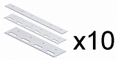 Пластина (400 мм) для полосовой ПВХ завесы (10 шт)
