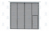 Складчатые ворота КОРН ангарные с зашивкой сэндвич-панелями толщиной 60 мм, тип 2+2, серия ВРС, размер 4 800х5 400 мм, цвет e128fd37-9af7-11e3-81d6-e447bd2f56ba, купить в любом городе России с доставкой, цена по запросу