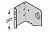 HORMANN 3044142 Консоль держателя вала 3, с шарикоподшипником (слева, размер 8, 9)
