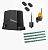 AN-MOTORS ARW-1000MKIT-LK4-BT-T3 Автоматика для откатных ворот ARW-1000MKIT LK4-BT-Т3, комплект: привод, сигнальная лампа, 3 пульта, 4 рейки, Bluetooth-модуль