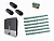 CAME BXL04AGS KIT-KR6-T3 Автоматика для откатных ворот BXL04AGS KIT-KR6-Т3, комплект: привод, радиоприемник, 3 пульта, 6 реек