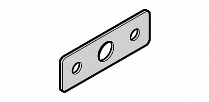 HORMANN 3095293 Распорная деталь 60 × 20 × 1,5 (нержавеющая сталь)