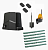 AN-MOTORS ARW-600MKIT-LK6-BT-T3 Автоматика для откатных ворот ARW-600MKIT LK6-BT-Т3, комплект: привод, сигнальная лампа, 3 пульта, 6 реек, Bluetooth-модуль