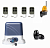 КОРН KSL-800FULL-K-T4 Автоматика для откатных ворот KSL-800 FULL-K-Т4, комплект: привод, 4 пульта, фотоэлементы, лампа