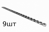 Гребенка 1 метр из нержавеющей стали для полосовой ПВХ завесы (9 шт)
