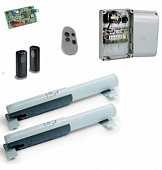 Автоматика для распашных ворот CAME ATI 5024N KIT-F1, комплект: 2 привода, радиоприемник, пульт, фотоэлементы, блок управления