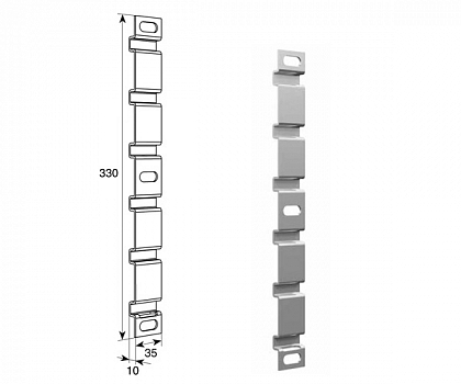 DOORHAN DH25236 Накладка для устройства безопасности для подъёмных секционных ворот