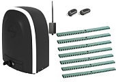 Автоматика для откатных ворот ALUTECH RTO-1000MKIT7-BT, комплект: привод, 2 пульта, Bluetooth-модуль, 7 реек 