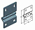 ALUTECH IH-201 - 401910500 Петля промежуточная для подъёмных секционных ворот