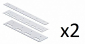 Пластина (400 мм) для полосовой ПВХ завесы (2 шт)