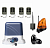 КОРН KSL-800FULL-1K-BT-T4 Автоматика для откатных ворот KSL-800 FULL-1K-BT-Т4, комплект: привод, 4 пульта, Bluetooth-модуль, фотоэлементы, лампа