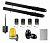 КОРН KSW-3000FULL-T4-3K-BT Автоматика для распашных ворот KSW-3000 FULL-T4-3K-BT, комплект: 2 привода, блок управления, 4 пульта, фотоэлементы, лампа, Bluetooth-модуль