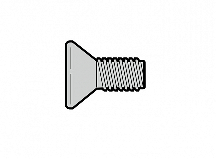 HORMANN 3092600 Винт с потайной головкой, оцинкованный (M4 × 16, Torx)