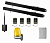 КОРН KSW-3000L-T4-3K-BT Автоматика для распашных ворот KSW-3000 L-T4-3K-BT, комплект: 2 привода, блок управления, 4 пульта, лампа, Bluetooth-модуль