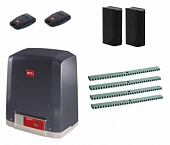 Автоматика для откатных ворот DEIMOS ULTRA BT A400-KIT-FA4, комплект: привод, 2 пульта, фотоэлементы, 4 рейки