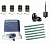 КОРН KSL-1300KIT-FK6-BT-T4 Автоматика для откатных ворот KSL-1300 KIT-FK6-BT-Т4, комплект: привод, 4 пульта, Bluetooth-модуль, фотоэлементы, 6 реек