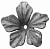 ARTEFERRO 695/1 Цветок кованый 80х80х4мм