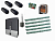 CAME BXL04AGS KIT5-LA-BT-T4 Автоматика для откатных ворот BXL04AGS KIT5-LA-BT-T4, комплект: привод, радиоприемник, 4 пульта, лампа, 5 реек, Bluetooth-модуль