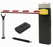 Шлагбаум автоматический DOORHAN BARRIER N-6000, комплект: стойка Barrier-N, стрела, опора, пульт, пружина