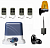 КОРН KSL-800FULL-3K-BT-T4 Автоматика для откатных ворот KSL-800 FULL-3K-BT-Т4, комплект: привод, 4 пульта, Bluetooth-модуль, фотоэлементы, лампа