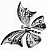 ARTEFERRO 137/10 Бабочка штампованная 175х125х0,5мм