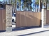 Откатные ворота из дерева серии КЛАССИК, купить в любом городе России с доставкой, размер 4 000х2 000, цвет e128fd18-9af7-11e3-81d6-e447bd2f56ba, цена 86 400 руб.