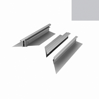 DOORHAN WD-TR(grey) Комплект верхней части калитки RAL9006, правая калитка для подъёмных секционных ворот
