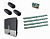 CAME BXL04AGS KIT-KR4-T3 Автоматика для откатных ворот BXL04AGS KIT-KR4-Т3, комплект: привод, радиоприемник, 3 пульта, 4 рейки