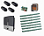 CAME BXL04AGS KIT7-LA-T4 Автоматика для откатных ворот BXL04AGS KIT7-LA-T4, комплект: привод, радиоприемник, 4 пульта, лампа, 7 реек