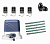 КОРН KSL-800KIT-FK5-T4 Автоматика для откатных ворот KSL-800 KIT-FK5-Т4, комплект: привод, 4 пульта, фотоэлементы, 5 реек