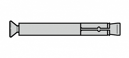 HORMANN 3088694 Комплект: 4 дюбеля для рамы боковой двери (10 × 112)