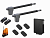 AN-MOTORS ATW-400KIT FULL-K1-T4 Автоматика для распашных ворот ATW-400KIT FULL-K1-T4, комплект: 2 привода, блок управления, 4 пульта, фотоэлементы, лампа