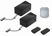 Автоматика для распашных ворот DOORHAN ARM-320PRO/Black-KIT2, комплект: 2 привода, блок управления, 2 пульта