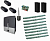 CAME BXL04AGS KIT8-FA-BT-T3 Автоматика для откатных ворот BXL04AGS KIT8-FA-BT-Т3, комплект: привод, радиоприемник, 3 пульта, фотоэлементы, 8 реек, Bluetooth-модуль