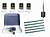 КОРН KSL-800KIT-KR5-BT-T4 Автоматика для откатных ворот KSL-800 KIT-KR5-BT-Т4, комплект: привод, 4 пульта, Bluetooth-модуль, 5 реек