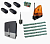 CAME BXL04AGS KIT5-LK2-BT-T4 Автоматика для откатных ворот BXL04AGS KIT5-LK2-BT-T4, комплект: привод, радиоприемник, 4 пульта, лампа, 5 реек, Bluetooth-модуль
