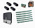 CAME BXL04AGS KIT6-LA-T4 Автоматика для откатных ворот BXL04AGS KIT6-LA-T4, комплект: привод, радиоприемник, 4 пульта, лампа, 6 реек