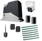 Автоматика для откатных ворот NICE RD400KITFULL7-BT, комплект: привод, 2 пульта, Bluetooth-модуль, фотоэлементы, лампа, 7 реек