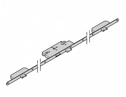 HORMANN 3094028 Замок с многоточечной блокировкой для боковой двери (PZ (проф. цилиндр))