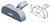 ALUTECH PED2016 - 407480100 Центральный замок PED2016 для подъёмных секционных ворот