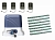КОРН KSL-800KIT-KR7-T4 Автоматика для откатных ворот KSL-800 KIT-KR7-Т4, комплект: привод, 4 пульта, 7 реек