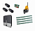 CAME BXL04AGS KIT4-LK-T3 Автоматика для откатных ворот BXL04AGS KIT4-LK-Т3, комплект: привод, радиоприемник, 3 пульта, лампа, 4 рейки