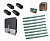 CAME BXL04AGS KIT8-LA-T4 Автоматика для откатных ворот BXL04AGS KIT8-LA-T4, комплект: привод, радиоприемник, 4 пульта, лампа, 8 реек