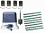 КОРН KSL-1300KIT-KR8-BT-T4 Автоматика для откатных ворот KSL-1300 KIT-KR8-BT-Т4, комплект: привод, 4 пульта, Bluetooth-модуль, 8 реек